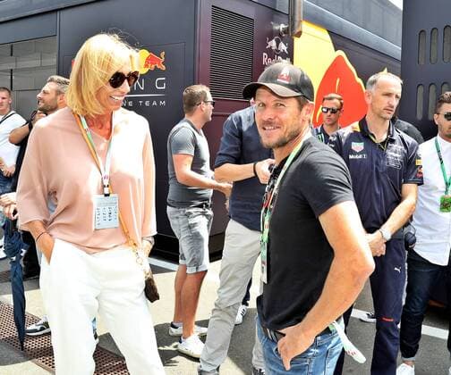 Formula 1, Austrian GP, Felix Baumgartner in Spielberg