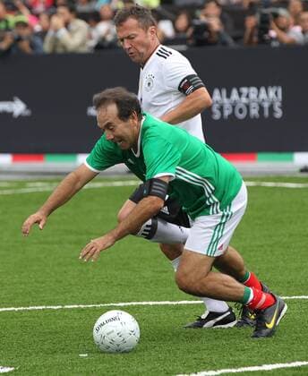 Football, Germany - Mexico International match on the 31st anniversary of the 1986 World Cup match