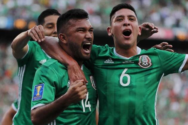 Football, Gold Cup, Mexico - El Salvador