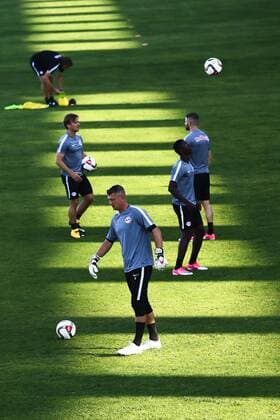 Football, CL Qualification, Red Bull Salzburg Training