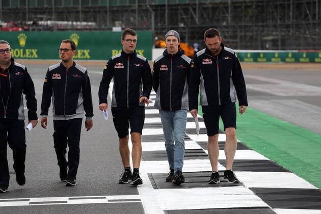 Formula 1, British GP, track inspection