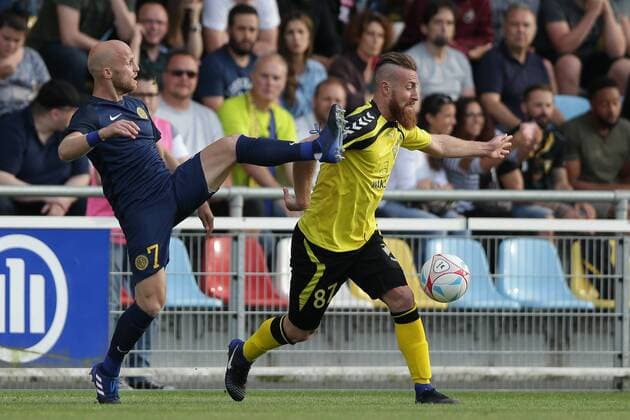 Football, EL Qualification, Progres Niederkorn - AEL Limassol