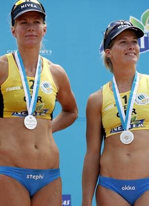 Beach Volleyball, Merel Mooren and Rebekka Kadijk win the German Masters in Hamburg