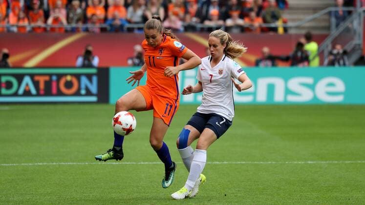 Football, Women's EURO, Netherlands - Norway