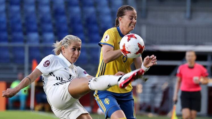 Football, Women's EURO, Germany - Sweden