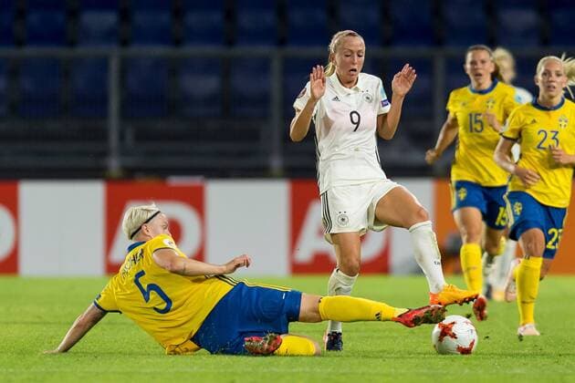 Football, Women's EURO, Germany - Sweden