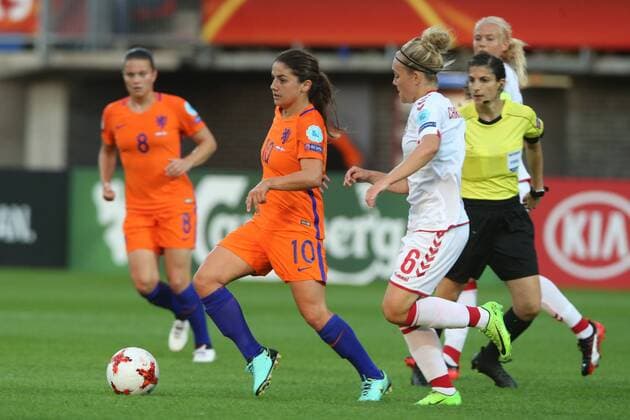 Football, Women's EURO, Netherlands - Denmark