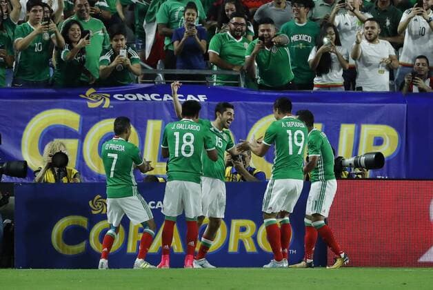 Football, Gold Cup, Mexico - Honduras