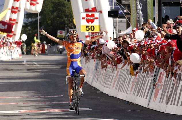 Cycling, Tour des Suisse, Thomas Dekker wins stage 6