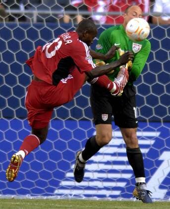 Football, CONCACAF Gold Cup semi-final, USA - Canada 2:1