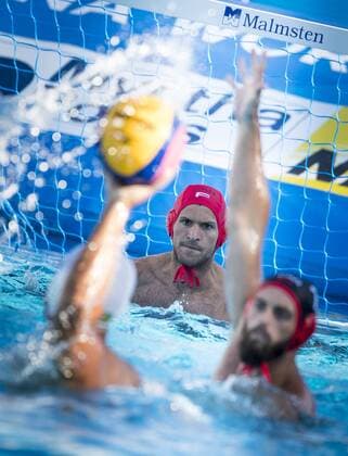 World Cup in Budapest, Water Polo, Brazil - Canada