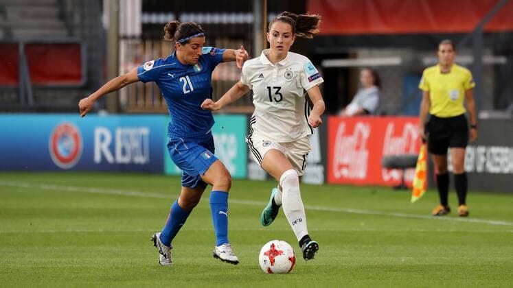 Football, Women's EURO, Germany - Italy