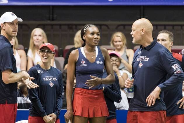 Tennis, World TeamTennis, Venus Williams plays for Washington Kastles