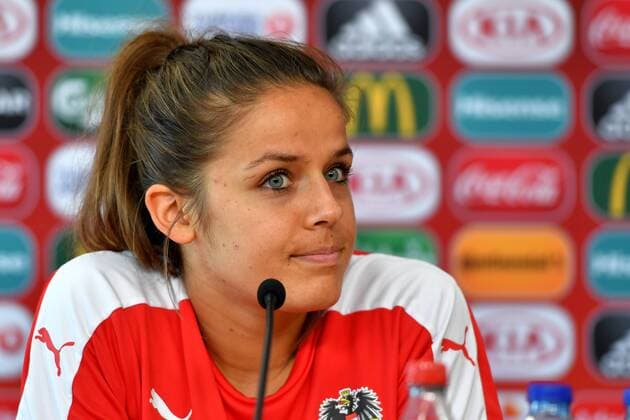 Football, Women's EURO, Austria Press Conference