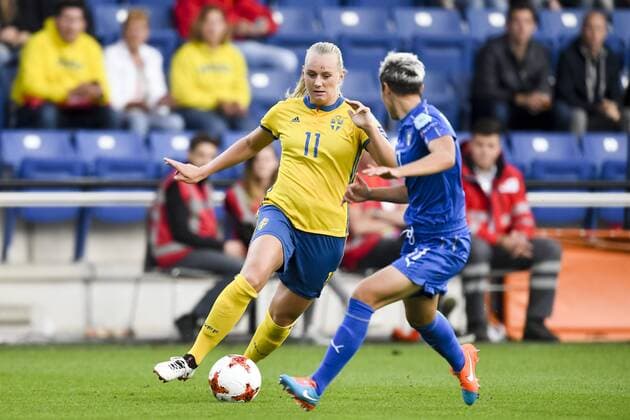 Football, Women's EURO, Sweden - Italy