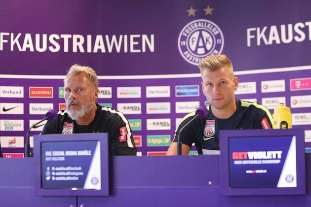 Football, EL Quali, Austria Wien PK