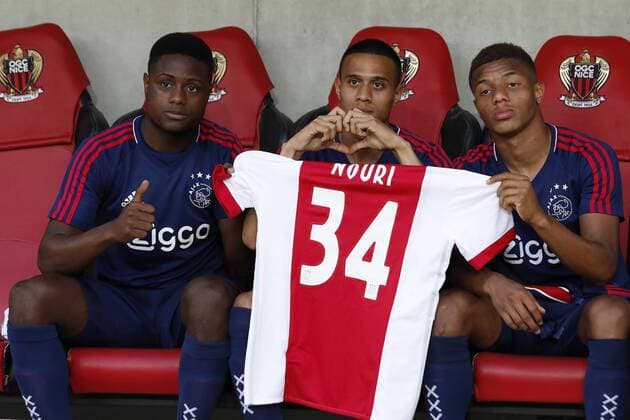Football, CL Qualifier, OGC Nice - Ajax Amsterdam
