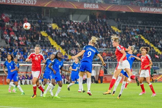 Football, Women's European Championship, Switzerland - France