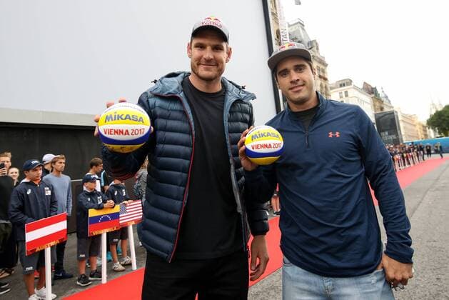 Beach Volleyball, FIVB World Championships in Vienna, Opening Ceremony