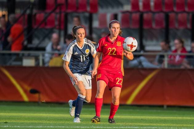 Football, Women's EURO, Scotland - Spain