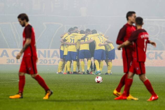 Football, EL Quali, Arka Gdynia - FC Midtjylland