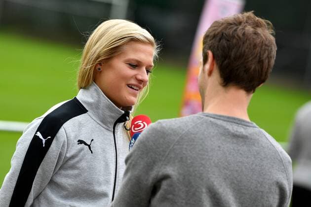 Football, Women's EURO, Austria Press Event