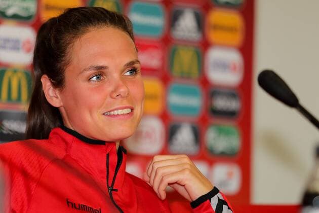 Football, Women's EURO, Denmark Press Conference