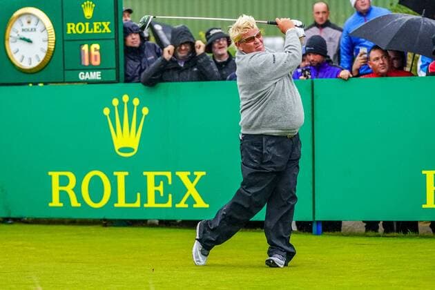 Golf, The European Senior Open Championship at Royal Porthcawl