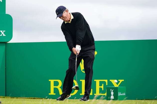 Golf, The European Senior Open Championship at Royal Porthcawl