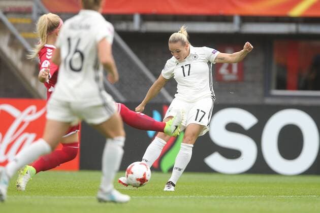 Football, Women's EURO, Germany - Denmark