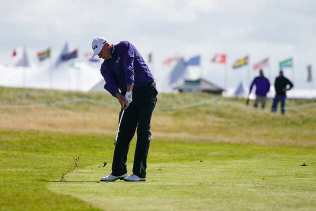 Golf, The European Senior Open Championship at Royal Porthcawl
