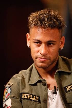 Football, Neymar at the Replay Fashion Show in Shanghai
