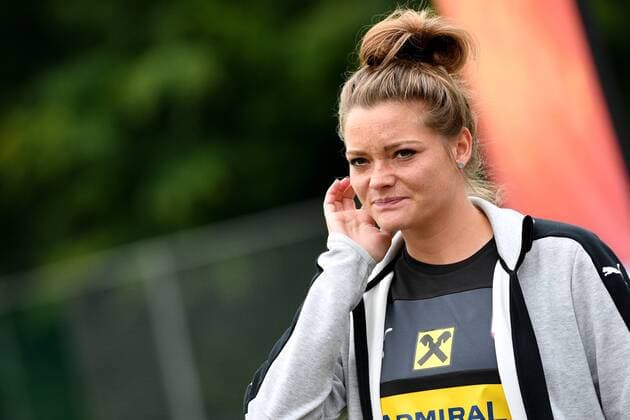 Football, Women's EURO, Austria Press Event