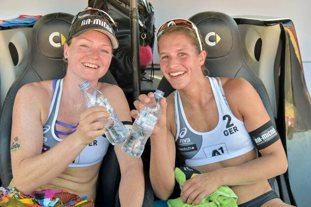 Beach Volleyball, World Championships, Sude and Laboureur advance to the last 16
