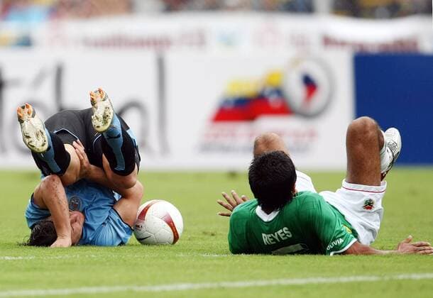Football, Copa America, Bolivia - Uruguay 0:1