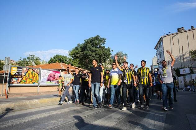 Football, EL Quali, Fenerbahce Istanbul - Sturm Graz, before kick-off