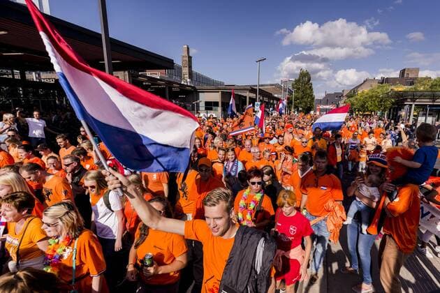 Football, Women's EURO, Netherlands - England, before kick-off