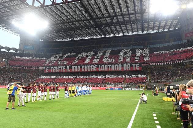 Football, EL Quali, AC Milan - CS Universitatea Craiova