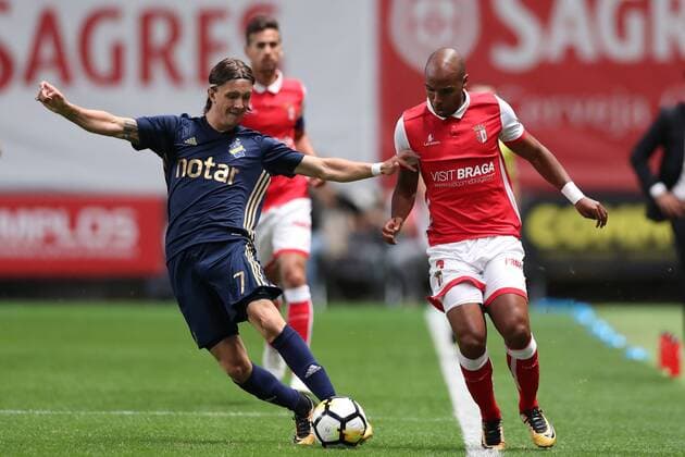 Football, EL Quali, Sporting Braga - AIK Solna