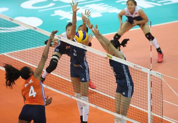 Volleyball, FIVB World Grand Prix Finals in Nanjing, China - Netherlands