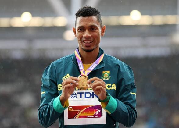 Athletics, World Championships in London, Men's 400m Award Ceremony