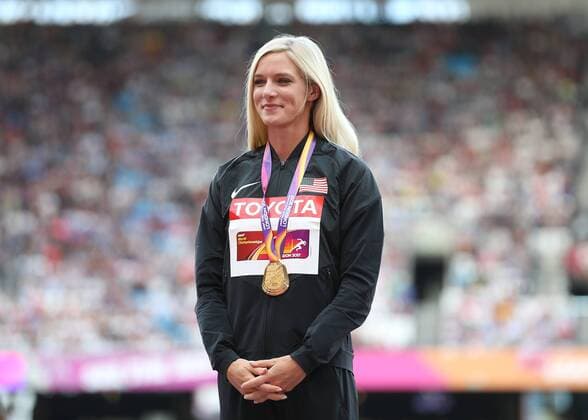 World Championships in Athletics in London, Women's 3000m Obstacle, Award Ceremony