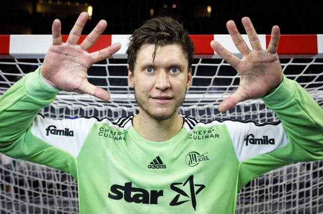 Handball, THW Kiel goalkeeper Niklas Landin is world handball player of the year