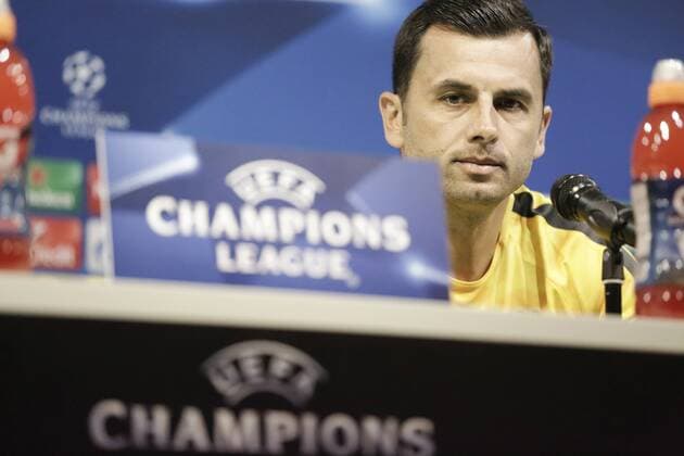 Football, CL Quali, Steaua Bucharest Press Conference and Training