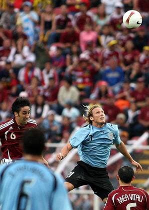 Football, Copa America, Venezuela - Uruguay 1:4