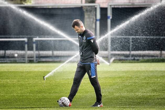 Football, EL Quali, FC Brugge Training and Press Conference