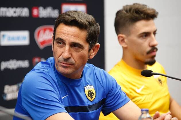 Football, EL Quali, AEK Athens Press Conference