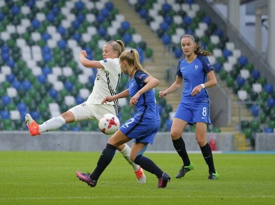 Football, U19 Women's European Championship, Germany - France