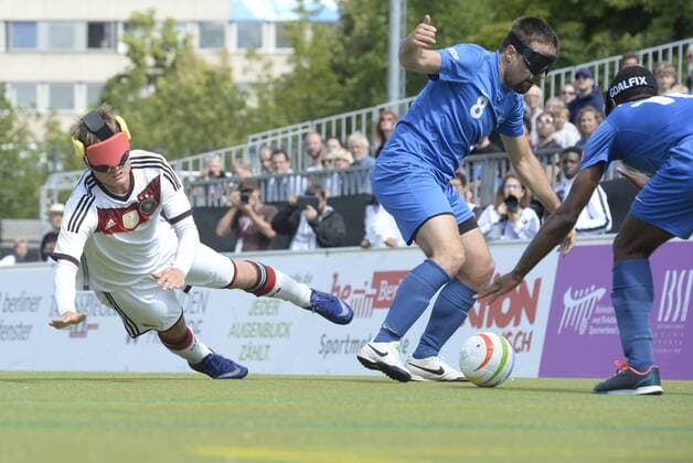 European Blind Football Championship in Berlin, France - Germany