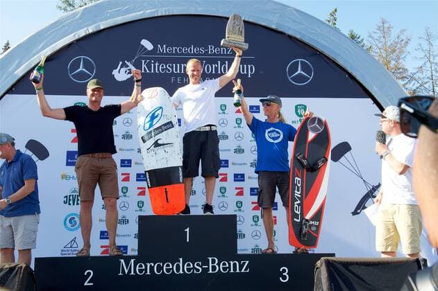 Kitesurfing, WC on Fehmarn, Award Ceremony